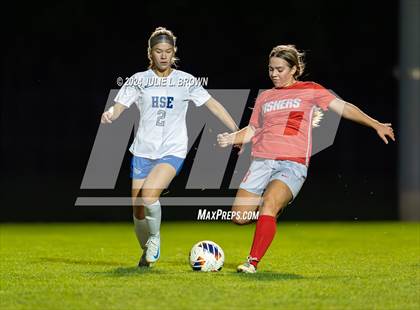 Thumbnail 3 in Hamilton Southeastern vs. Fishers (IHSAA 3A Sectional 8 First Round) photogallery.