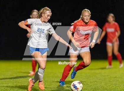 Thumbnail 2 in Hamilton Southeastern vs. Fishers (IHSAA 3A Sectional 8 First Round) photogallery.
