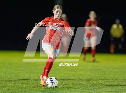 Thumbnail 1 in Hamilton Southeastern vs. Fishers (IHSAA 3A Sectional 8 First Round) photogallery.