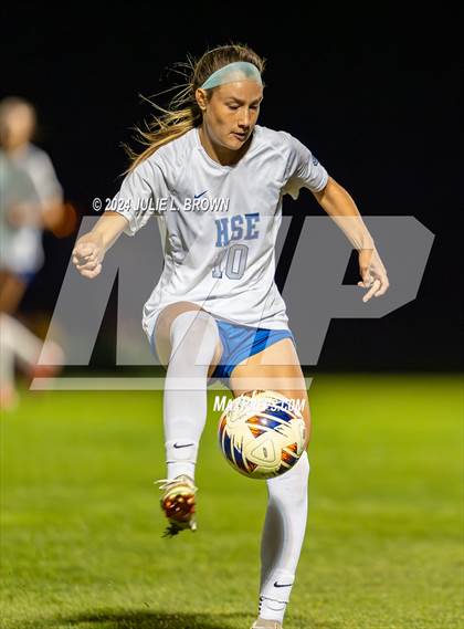 Thumbnail 2 in Hamilton Southeastern vs. Fishers (IHSAA 3A Sectional 8 First Round) photogallery.