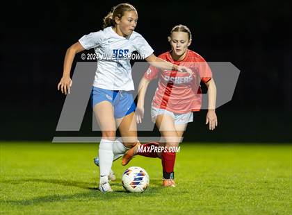 Thumbnail 1 in Hamilton Southeastern vs. Fishers (IHSAA 3A Sectional 8 First Round) photogallery.