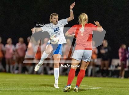 Thumbnail 2 in Hamilton Southeastern vs. Fishers (IHSAA 3A Sectional 8 First Round) photogallery.