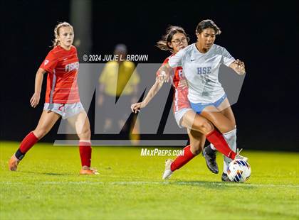 Thumbnail 1 in Hamilton Southeastern vs. Fishers (IHSAA 3A Sectional 8 First Round) photogallery.