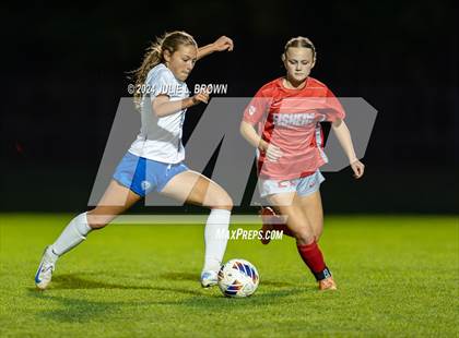 Thumbnail 3 in Hamilton Southeastern vs. Fishers (IHSAA 3A Sectional 8 First Round) photogallery.