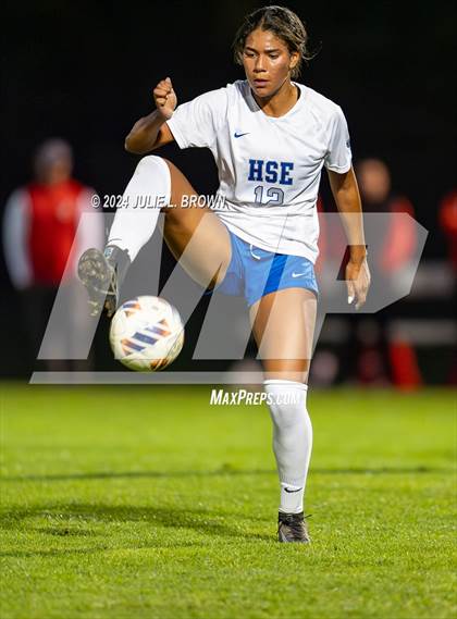 Thumbnail 3 in Hamilton Southeastern vs. Fishers (IHSAA 3A Sectional 8 First Round) photogallery.