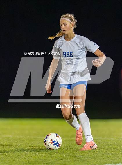 Thumbnail 3 in Hamilton Southeastern vs. Fishers (IHSAA 3A Sectional 8 First Round) photogallery.