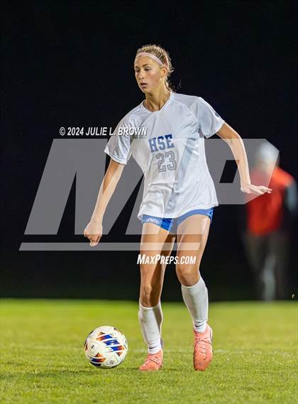 Thumbnail 2 in Hamilton Southeastern vs. Fishers (IHSAA 3A Sectional 8 First Round) photogallery.