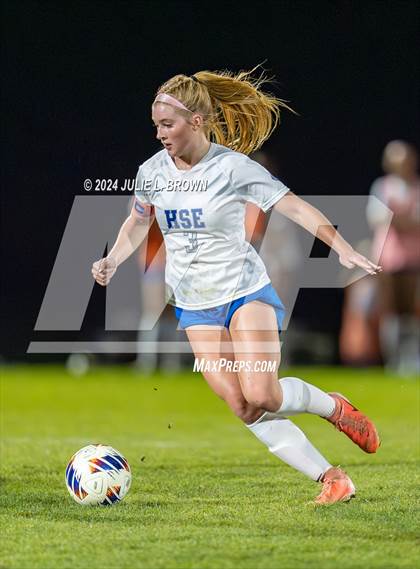 Thumbnail 3 in Hamilton Southeastern vs. Fishers (IHSAA 3A Sectional 8 First Round) photogallery.
