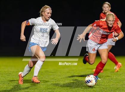Thumbnail 1 in Hamilton Southeastern vs. Fishers (IHSAA 3A Sectional 8 First Round) photogallery.