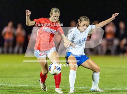 Thumbnail 2 in Hamilton Southeastern vs. Fishers (IHSAA 3A Sectional 8 First Round) photogallery.