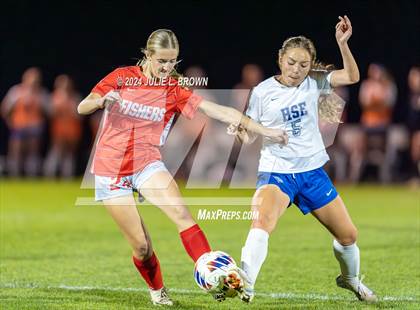 Thumbnail 1 in Hamilton Southeastern vs. Fishers (IHSAA 3A Sectional 8 First Round) photogallery.