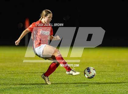 Thumbnail 3 in Hamilton Southeastern vs. Fishers (IHSAA 3A Sectional 8 First Round) photogallery.