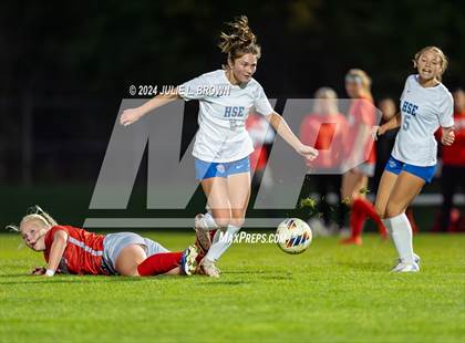 Thumbnail 1 in Hamilton Southeastern vs. Fishers (IHSAA 3A Sectional 8 First Round) photogallery.