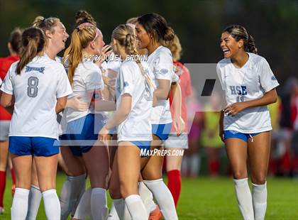 Thumbnail 2 in Hamilton Southeastern vs. Fishers (IHSAA 3A Sectional 8 First Round) photogallery.