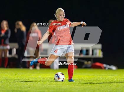 Thumbnail 3 in Hamilton Southeastern vs. Fishers (IHSAA 3A Sectional 8 First Round) photogallery.