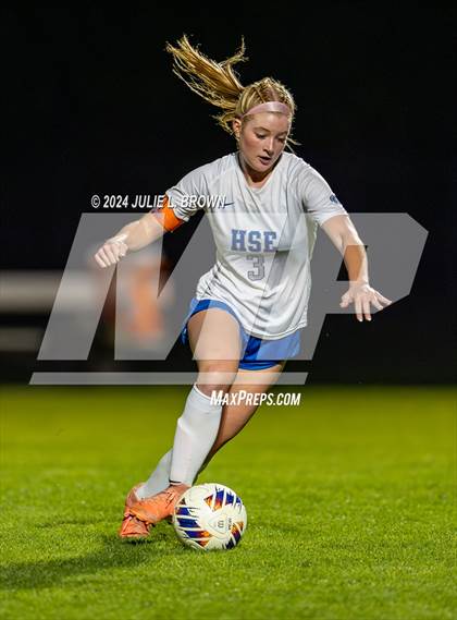 Thumbnail 3 in Hamilton Southeastern vs. Fishers (IHSAA 3A Sectional 8 First Round) photogallery.