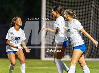 Thumbnail 2 in Hamilton Southeastern vs. Fishers (IHSAA 3A Sectional 8 First Round) photogallery.