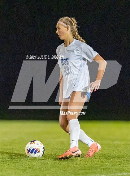 Thumbnail 3 in Hamilton Southeastern vs. Fishers (IHSAA 3A Sectional 8 First Round) photogallery.