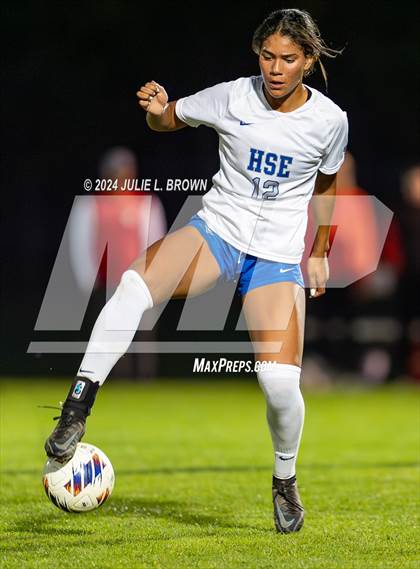 Thumbnail 1 in Hamilton Southeastern vs. Fishers (IHSAA 3A Sectional 8 First Round) photogallery.