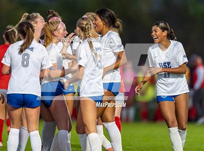 Thumbnail 3 in Hamilton Southeastern vs. Fishers (IHSAA 3A Sectional 8 First Round) photogallery.