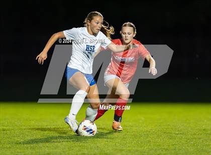 Thumbnail 3 in Hamilton Southeastern vs. Fishers (IHSAA 3A Sectional 8 First Round) photogallery.