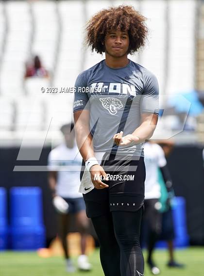 Thumbnail 2 in Trinity Christian Academy vs Clay (Jaguars Prep 11-On Tournament) photogallery.