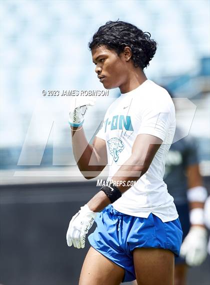 Thumbnail 3 in Trinity Christian Academy vs Clay (Jaguars Prep 11-On Tournament) photogallery.
