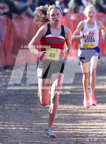 Thumbnail 1 in CIF State Cross Country Championships (Girls D4 Race) photogallery.