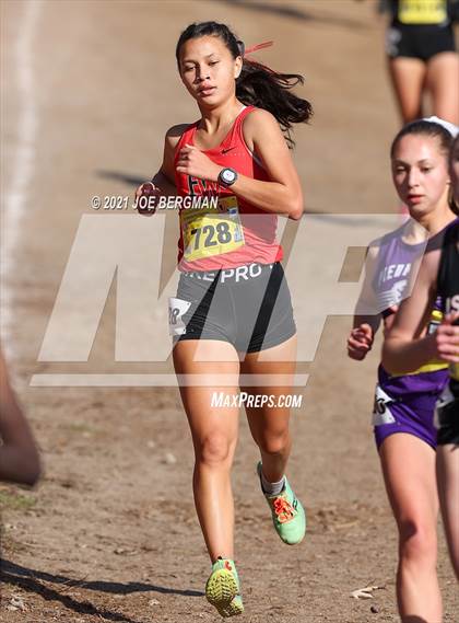 Thumbnail 1 in CIF State Cross Country Championships (Girls D4 Race) photogallery.