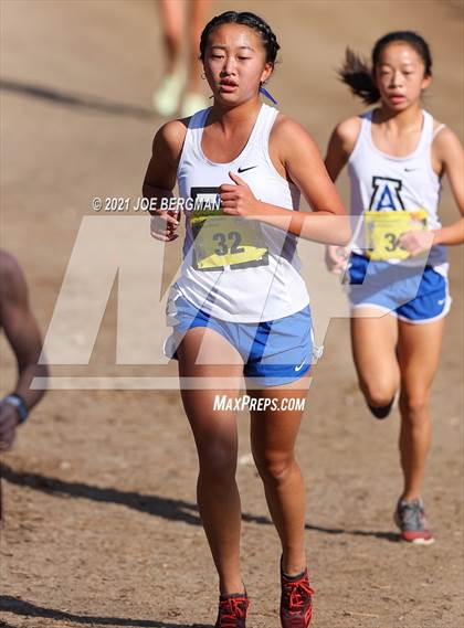 Thumbnail 3 in CIF State Cross Country Championships (Girls D4 Race) photogallery.