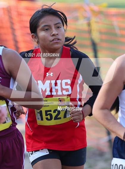 Thumbnail 1 in CIF State Cross Country Championships (Girls D4 Race) photogallery.