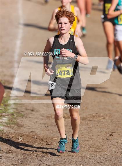 Thumbnail 1 in CIF State Cross Country Championships (Girls D4 Race) photogallery.