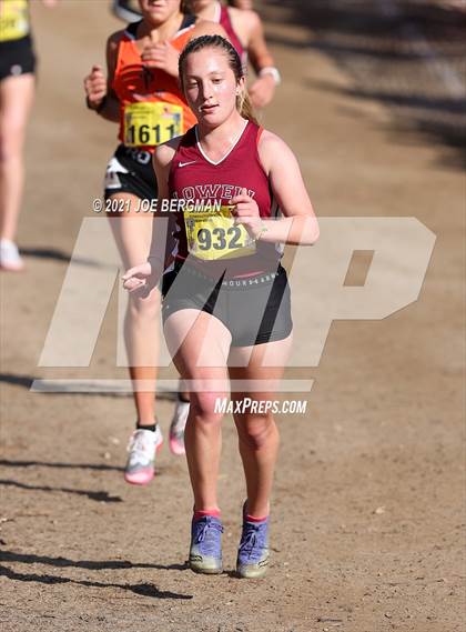 Thumbnail 1 in CIF State Cross Country Championships (Girls D4 Race) photogallery.