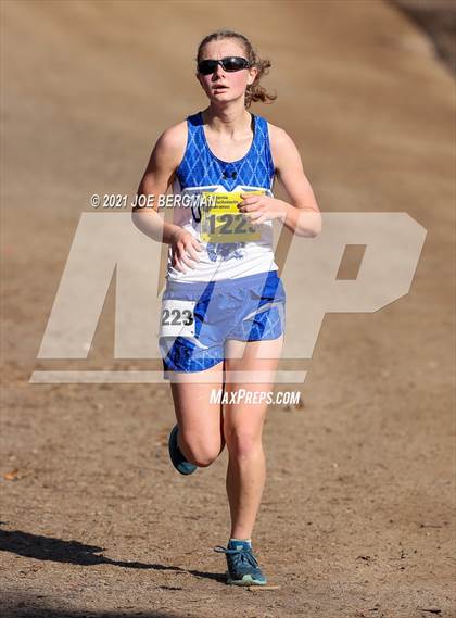 Thumbnail 2 in CIF State Cross Country Championships (Girls D4 Race) photogallery.