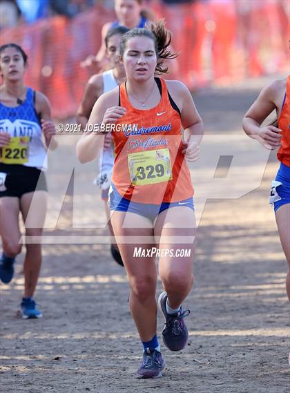 Thumbnail 1 in CIF State Cross Country Championships (Girls D4 Race) photogallery.