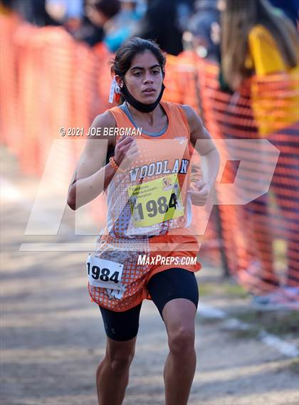Thumbnail 2 in CIF State Cross Country Championships (Girls D4 Race) photogallery.