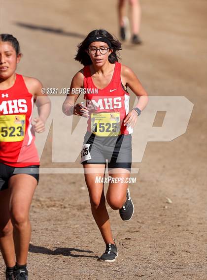 Thumbnail 3 in CIF State Cross Country Championships (Girls D4 Race) photogallery.