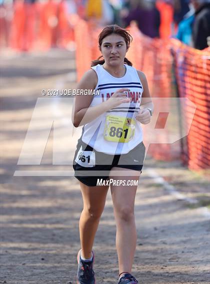 Thumbnail 2 in CIF State Cross Country Championships (Girls D4 Race) photogallery.