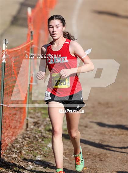 Thumbnail 1 in CIF State Cross Country Championships (Girls D4 Race) photogallery.