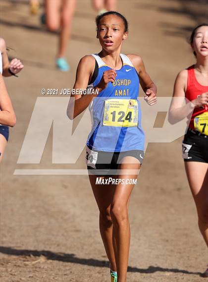 Thumbnail 1 in CIF State Cross Country Championships (Girls D4 Race) photogallery.