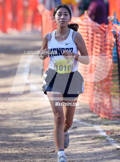 Thumbnail 3 in CIF State Cross Country Championships (Girls D4 Race) photogallery.