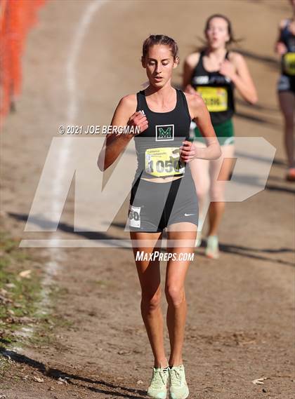 Thumbnail 1 in CIF State Cross Country Championships (Girls D4 Race) photogallery.