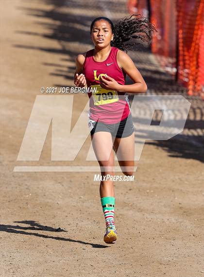 Thumbnail 3 in CIF State Cross Country Championships (Girls D4 Race) photogallery.