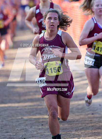 Thumbnail 2 in CIF State Cross Country Championships (Girls D4 Race) photogallery.