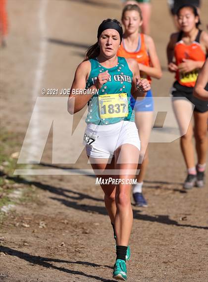 Thumbnail 2 in CIF State Cross Country Championships (Girls D4 Race) photogallery.