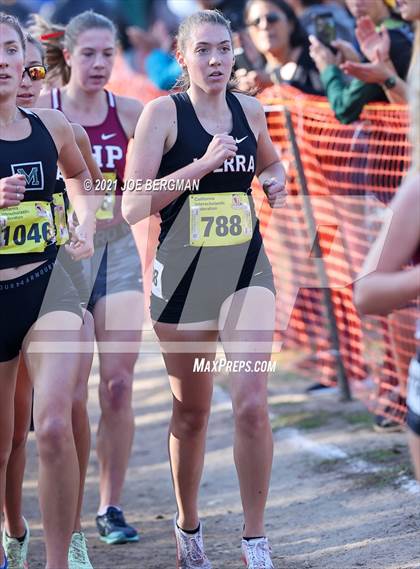 Thumbnail 2 in CIF State Cross Country Championships (Girls D4 Race) photogallery.