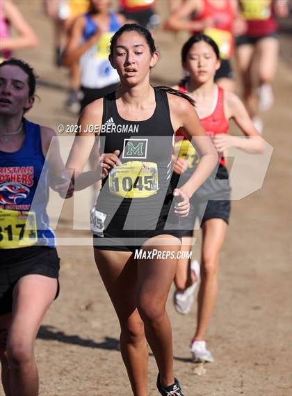 Thumbnail 3 in CIF State Cross Country Championships (Girls D4 Race) photogallery.