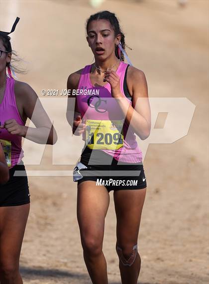 Thumbnail 2 in CIF State Cross Country Championships (Girls D4 Race) photogallery.
