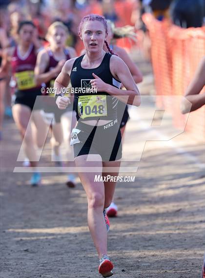 Thumbnail 3 in CIF State Cross Country Championships (Girls D4 Race) photogallery.