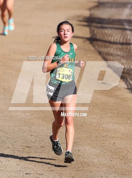 Thumbnail 2 in CIF State Cross Country Championships (Girls D4 Race) photogallery.